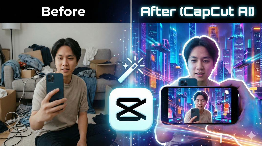 حذف پرده سبز در کپ کات