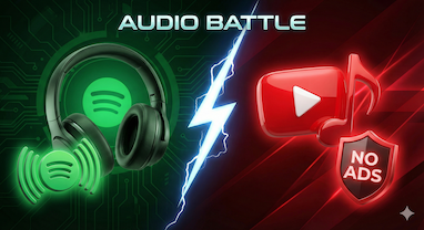 مقایسه اسپاتیفای و یوتیوب موزیک؛ پادشاه موزیک کیست؟